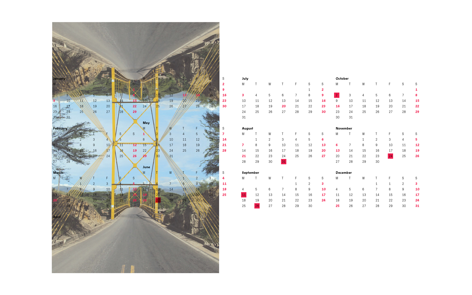 Festivos y Puentes en Colombia durante el año